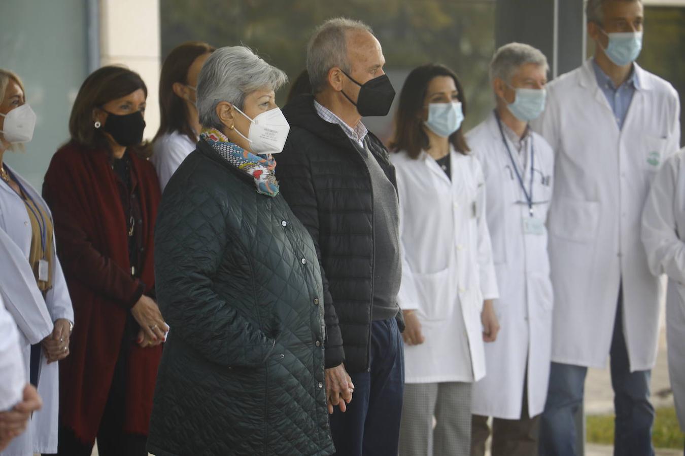 El primer trasplante renal cruzado en el Hospital Reina Sofía, en imágenes