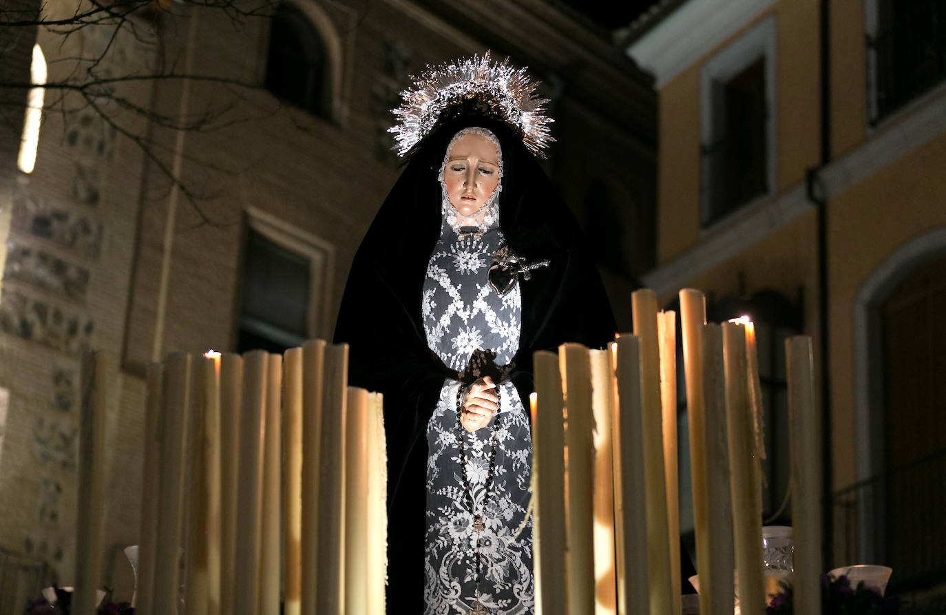 La Virgen de los Dolores vuelve a las calles de Toledo