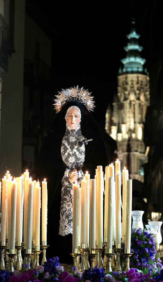 La Virgen de los Dolores vuelve a las calles de Toledo