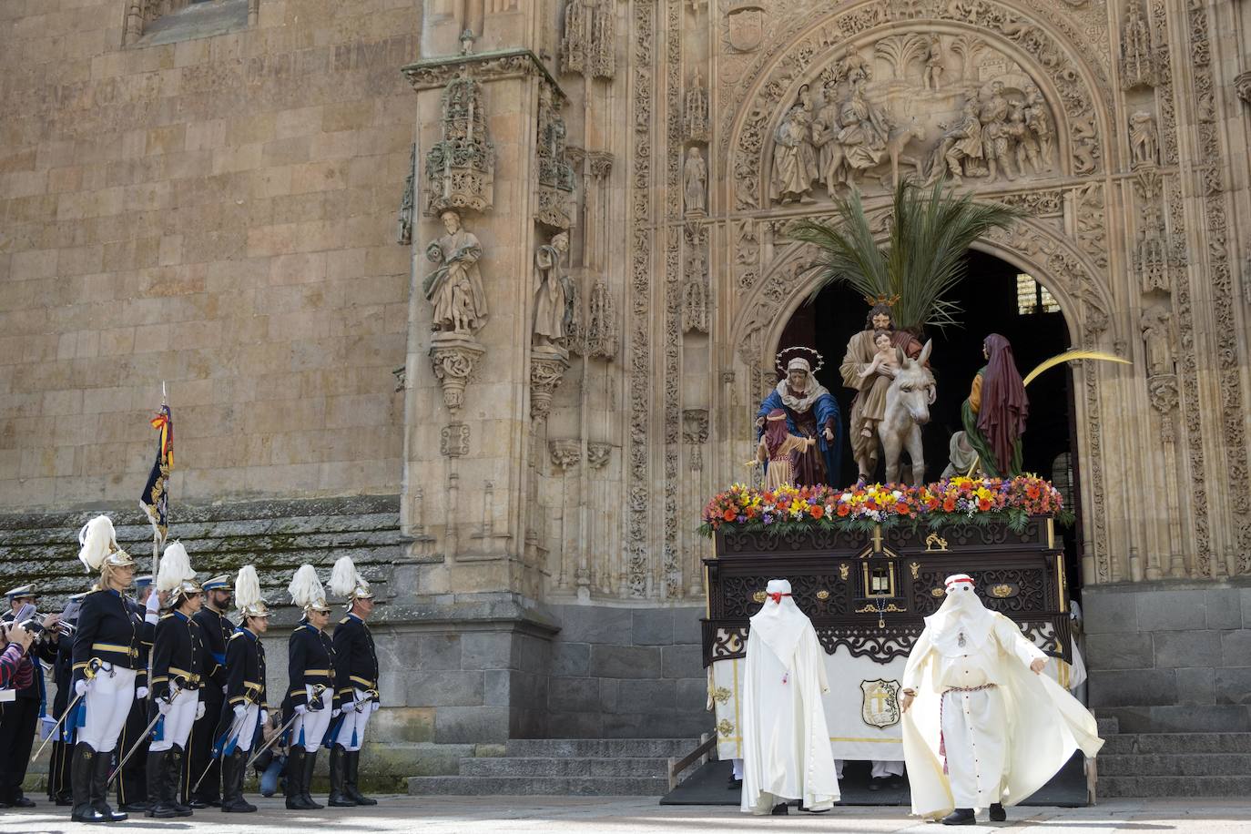 Procesión de 'La Borriquilla' en Salamanca. 