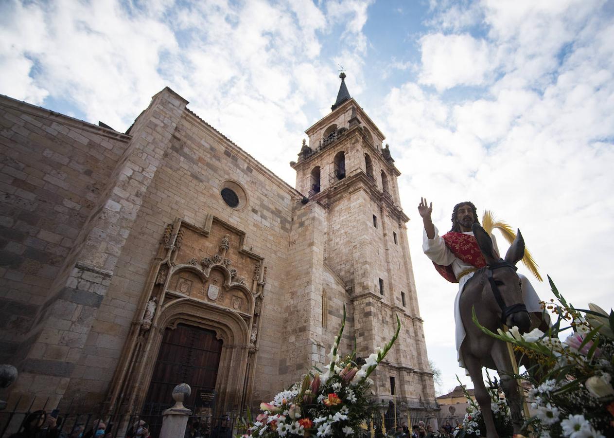 Procesión de la Borriquita, en Alcalá de Henares (Comunidad de Madrid). 