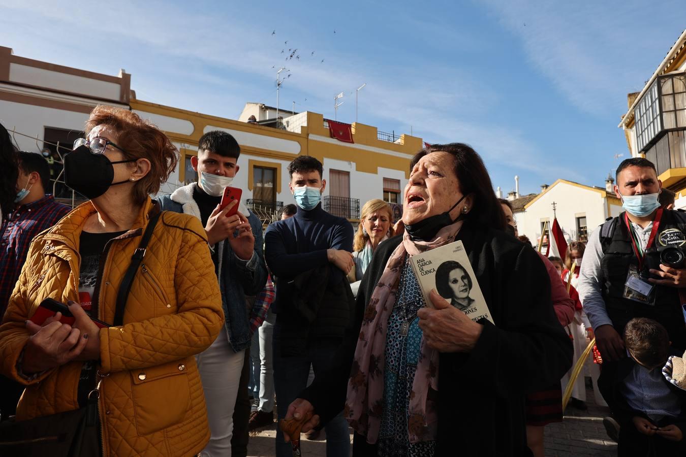 La vibrante salida de la Borriquita en el Domingo de Ramos de Córdoba, en imágenes