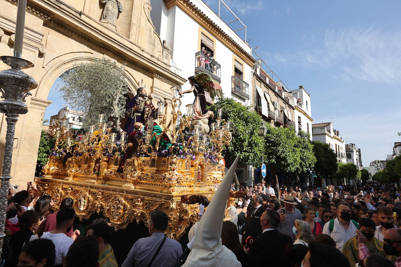 La hermandad del Huerto ilumina Córdoba el Domingo de Ramos