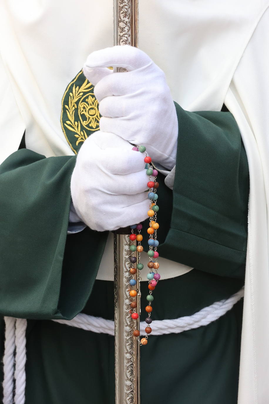 La hermandad del Huerto ilumina Córdoba el Domingo de Ramos