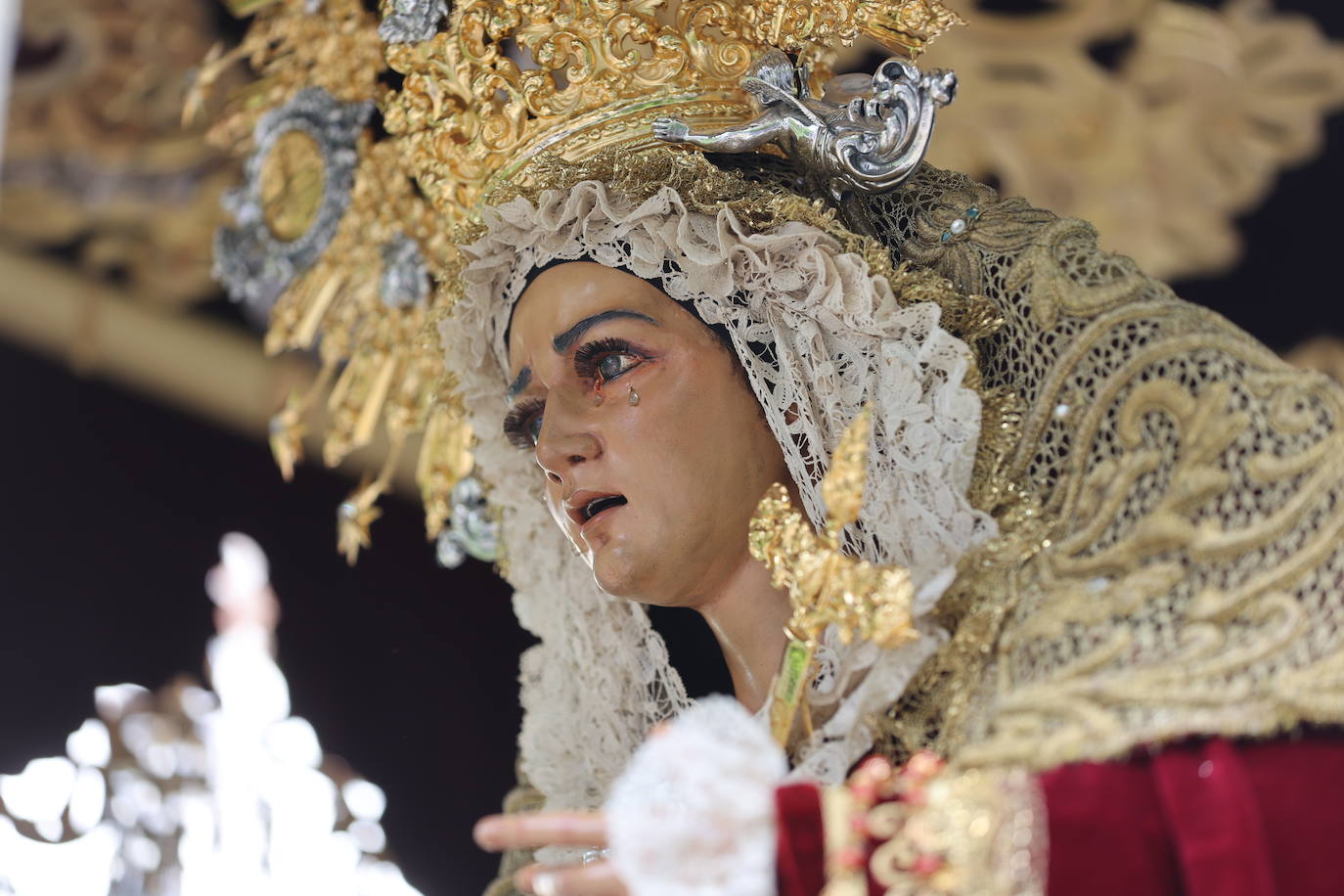 La hermandad del Huerto ilumina Córdoba el Domingo de Ramos