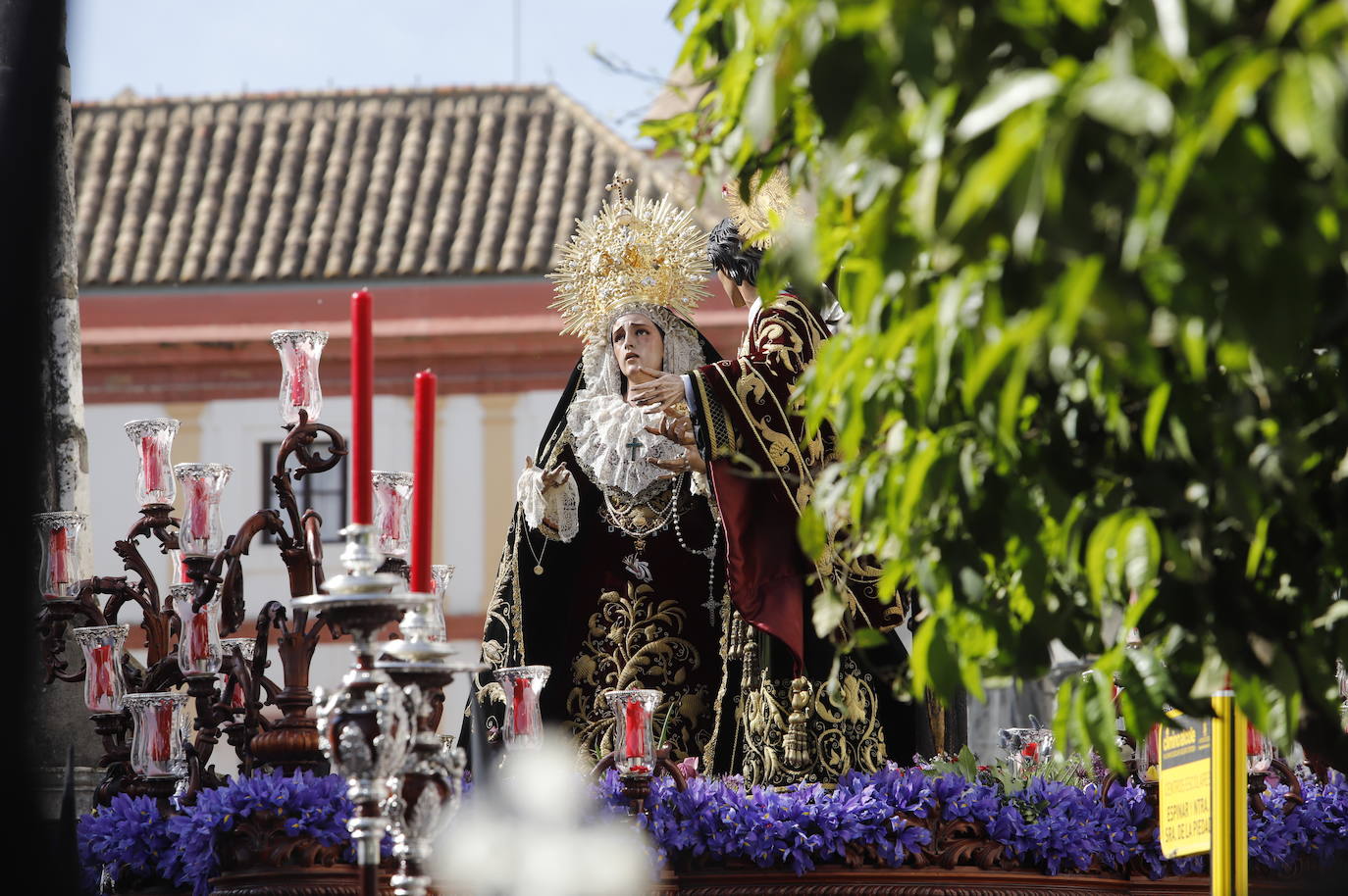 La hermandad de las Penas conmueve a Córdoba el Domingo de Ramos