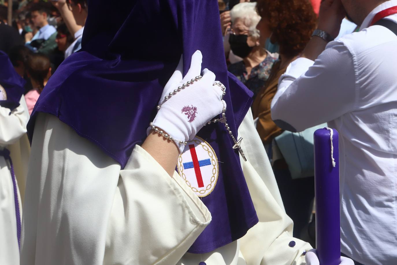 El imágenes, el Rescatado reparte su gracia el Domingo de Ramos en Córdoba