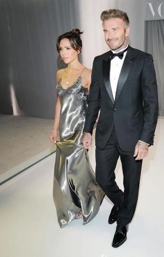 David y Victoria Beckham. 