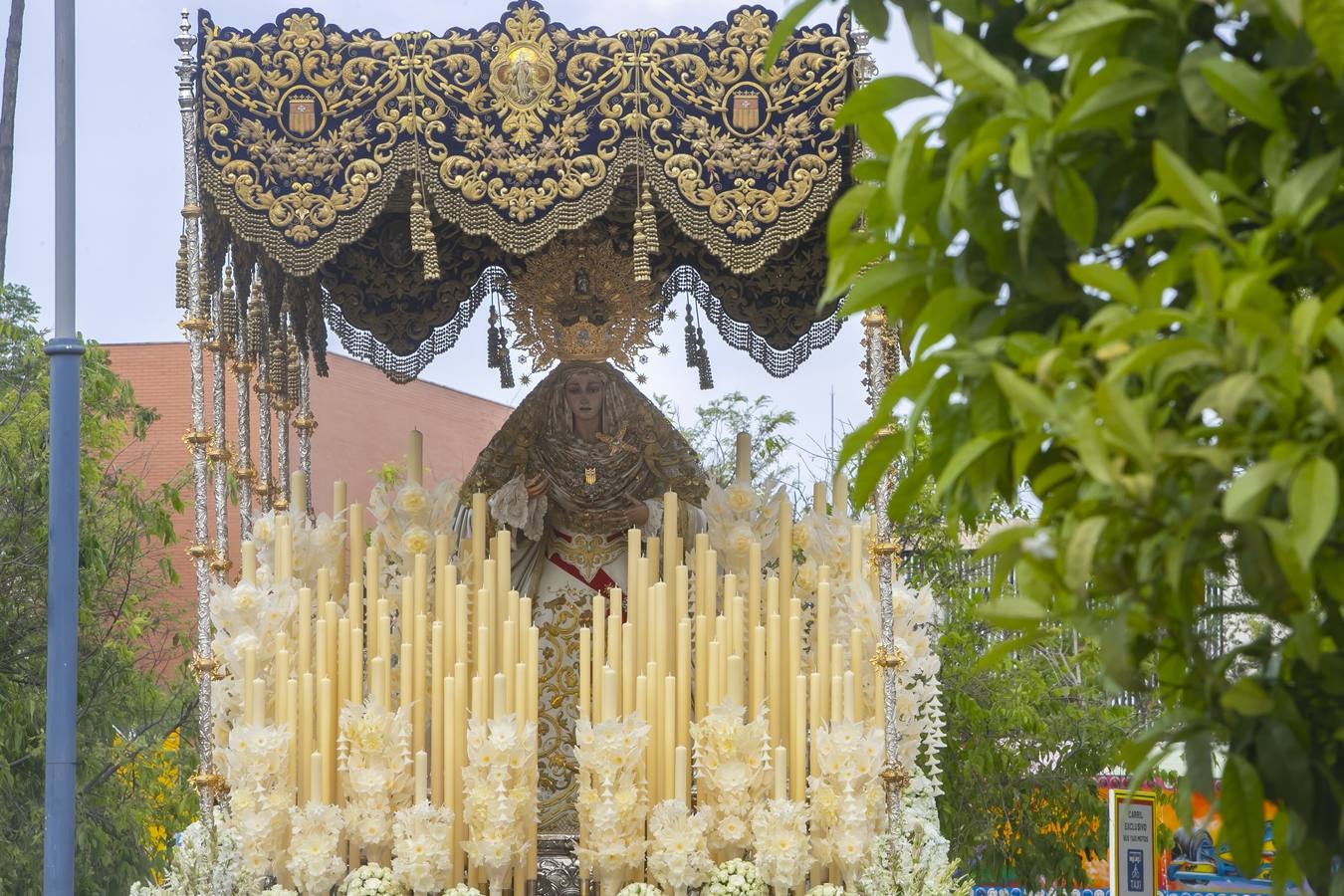 Lunes Santo | Bulla, devoción y todo un barrio tras la Merced de Córdoba, en imágenes