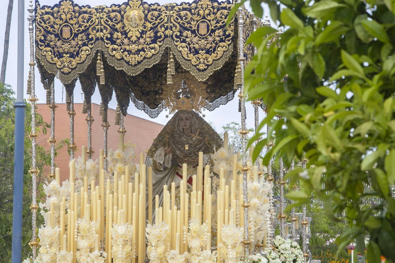 Lunes Santo | Bulla, devoción y todo un barrio tras la Merced de Córdoba, en imágenes