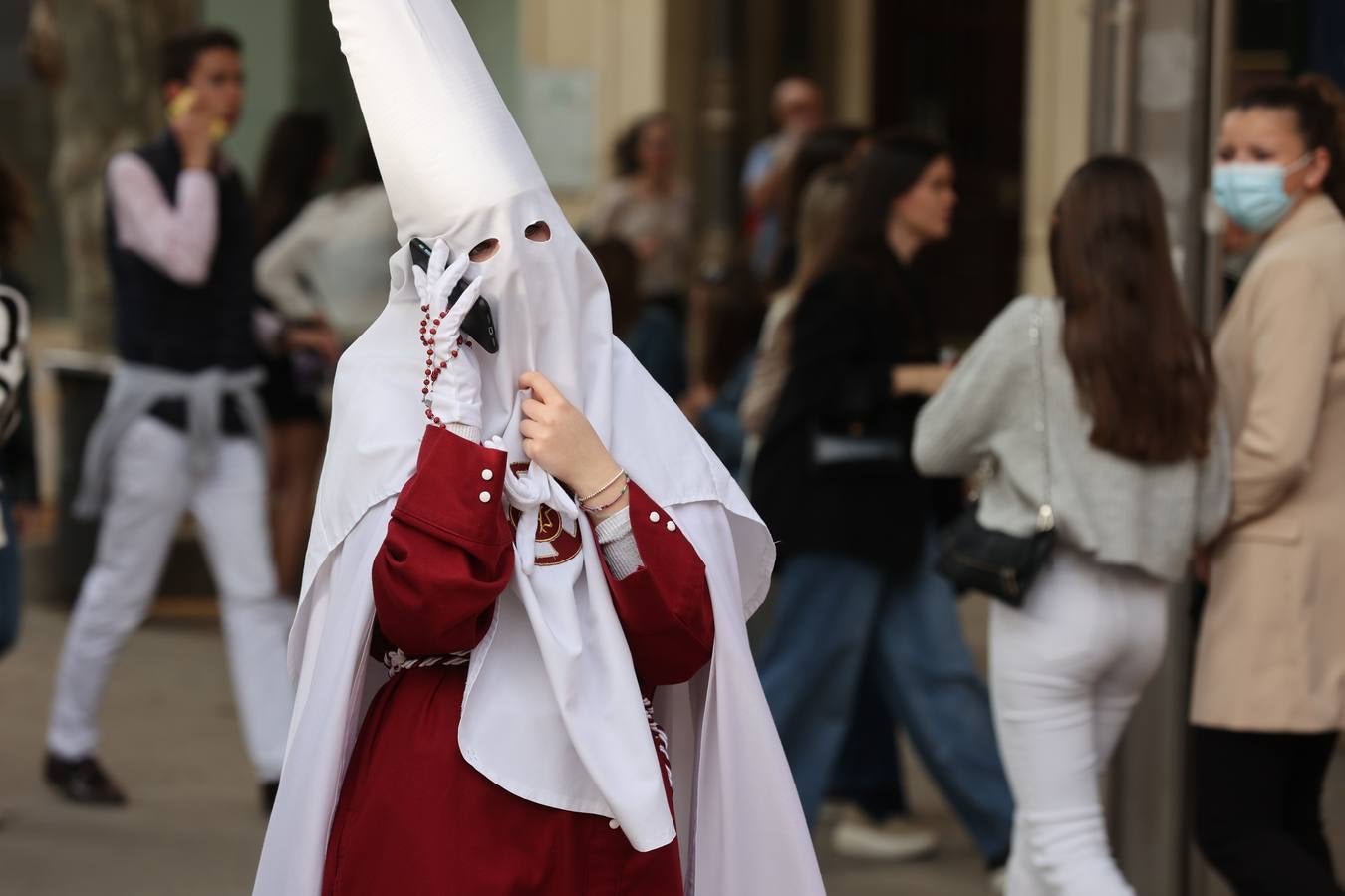 Lunes Santo | Tristeza en San Nicolás, la lluvia impide la salida de la Sentencia