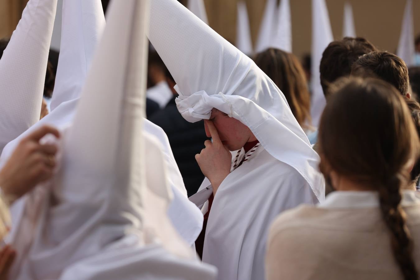 Lunes Santo | Tristeza en San Nicolás, la lluvia impide la salida de la Sentencia