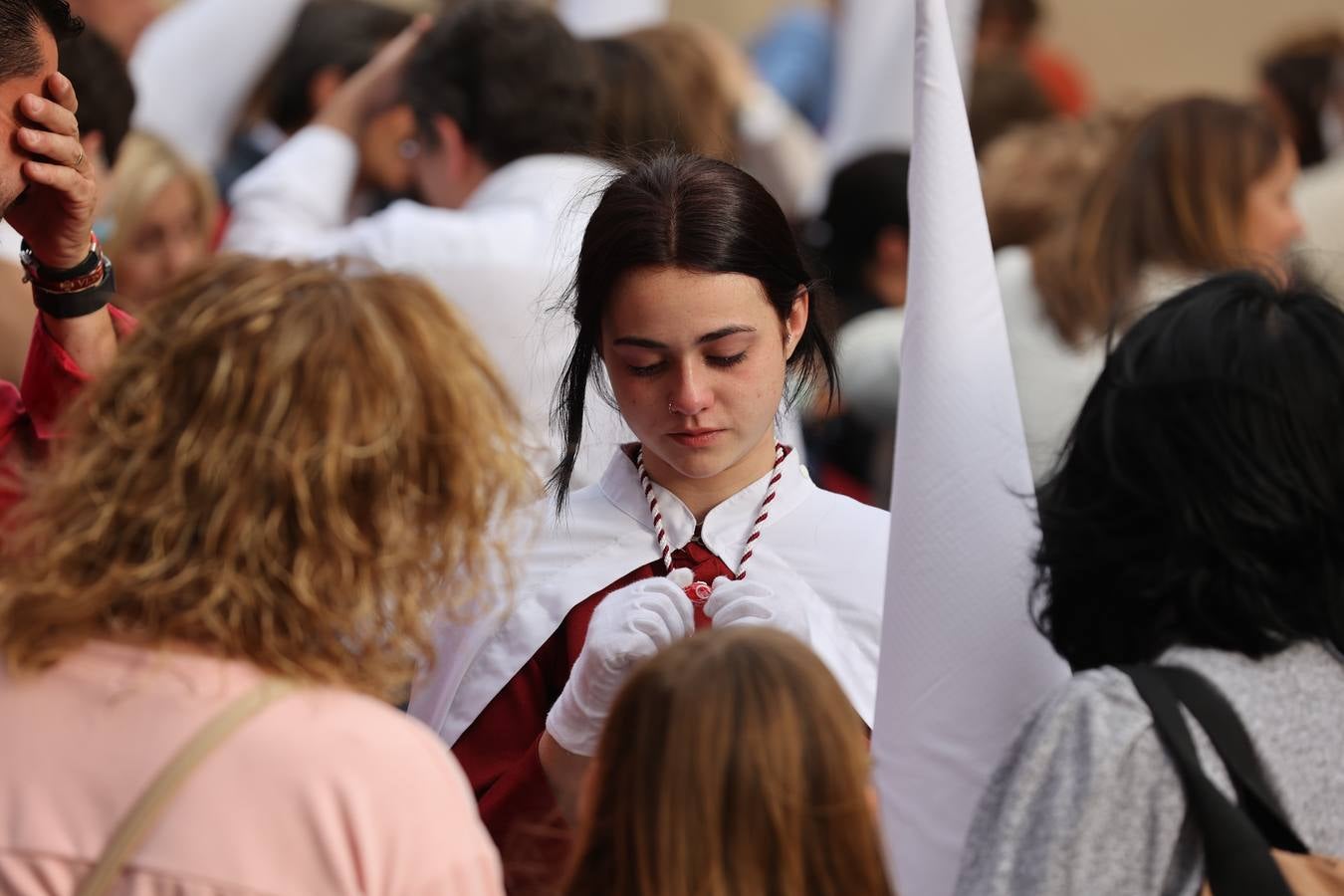 Lunes Santo | Tristeza en San Nicolás, la lluvia impide la salida de la Sentencia