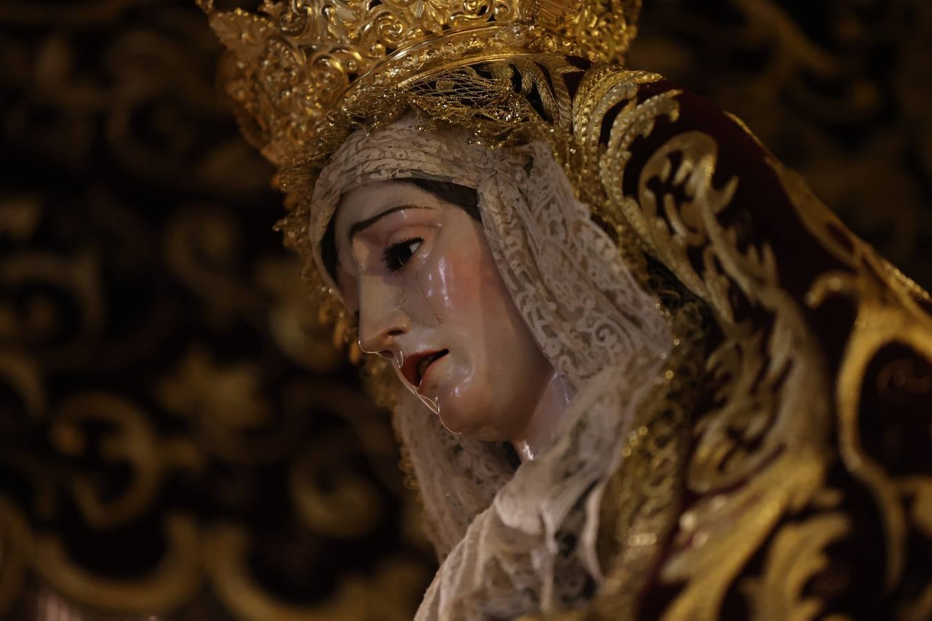 Lunes Santo | Tristeza en San Nicolás, la lluvia impide la salida de la Sentencia