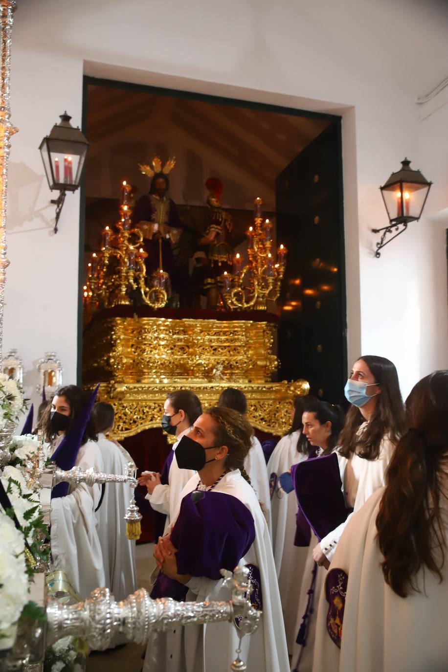 Martes Santo | La pena del Císter de Córdoba tras la suspensión, en imágenes