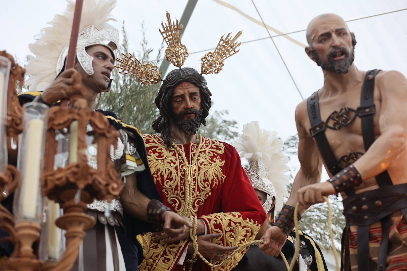 Martes Santo | El dolor del Prendimiento de Córdoba al no poder procesionar, en imágenes