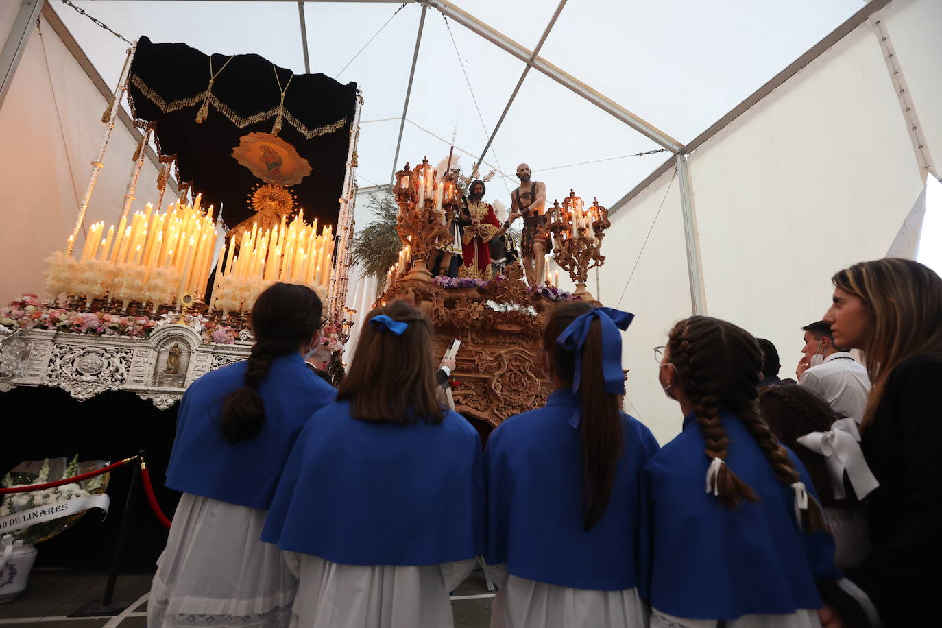 Martes Santo | El dolor del Prendimiento de Córdoba al no poder procesionar, en imágenes