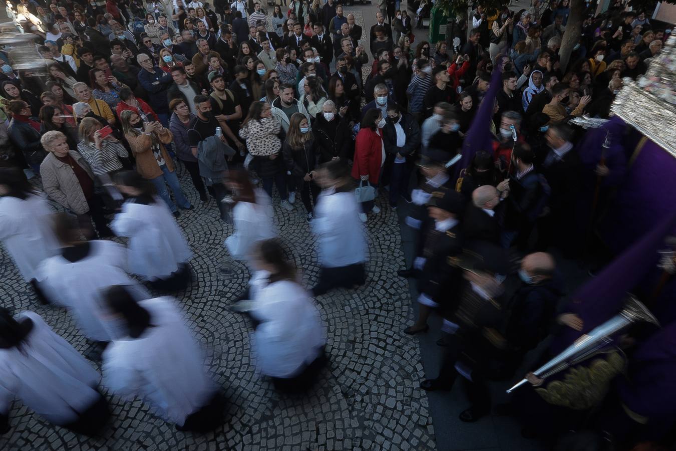 Fotos: Columna, el Martes Santo en Cádiz