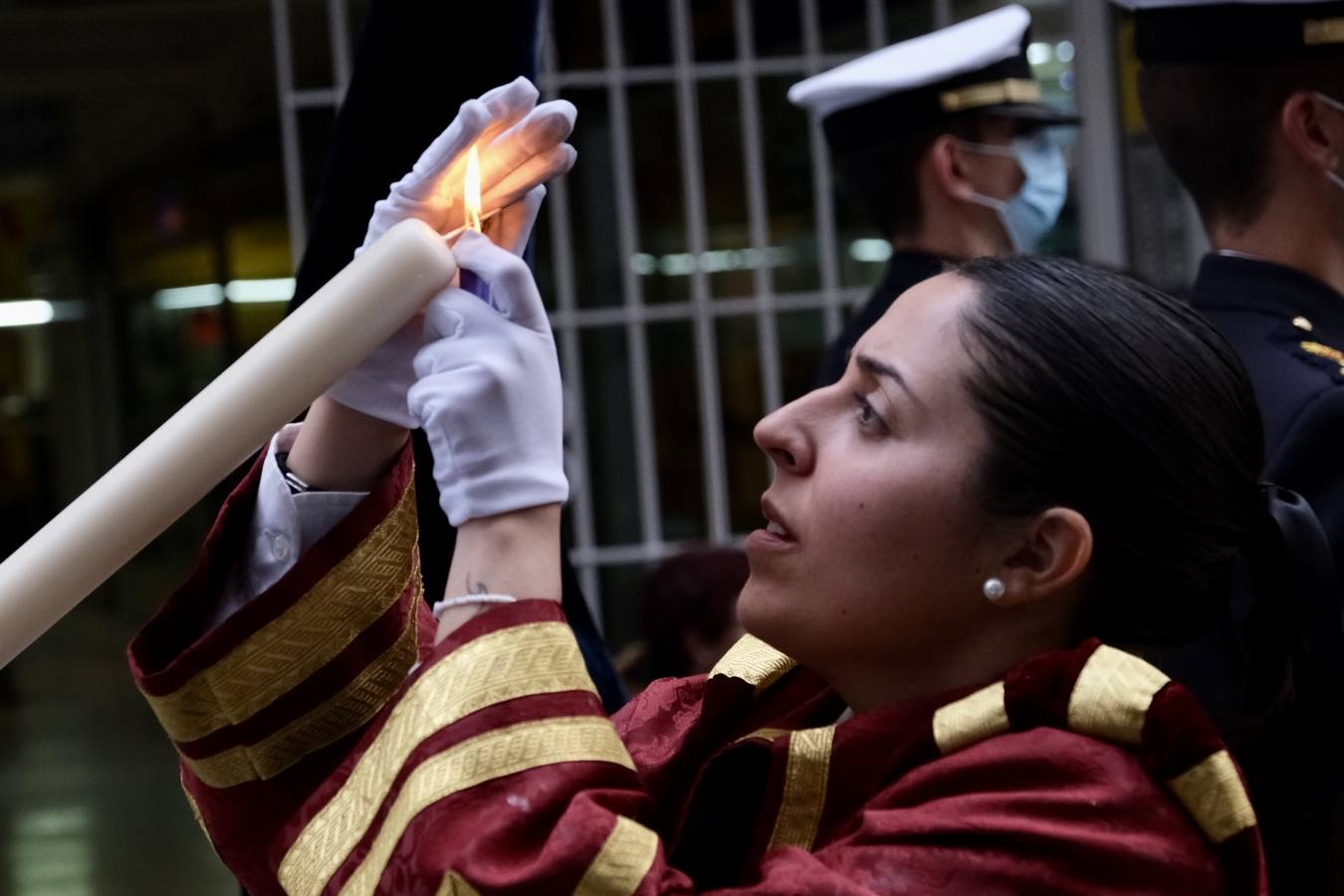 Fotos: Ecce-Homo recorre las calles de Cádiz el Martes Santo