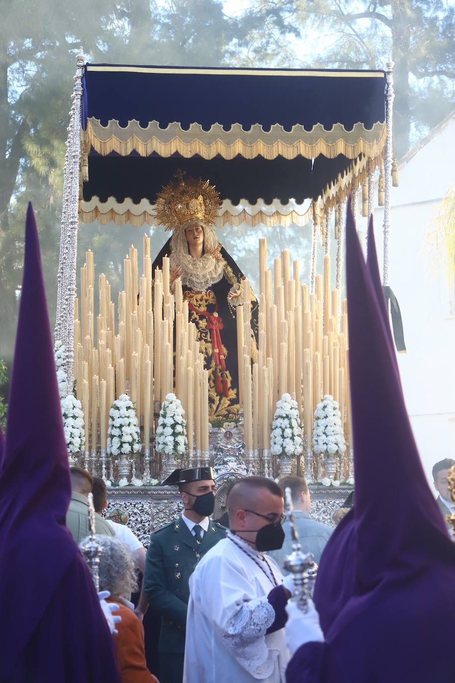 Miércoles Santo | La bella salida del Calvario de Córdoba, en imágenes