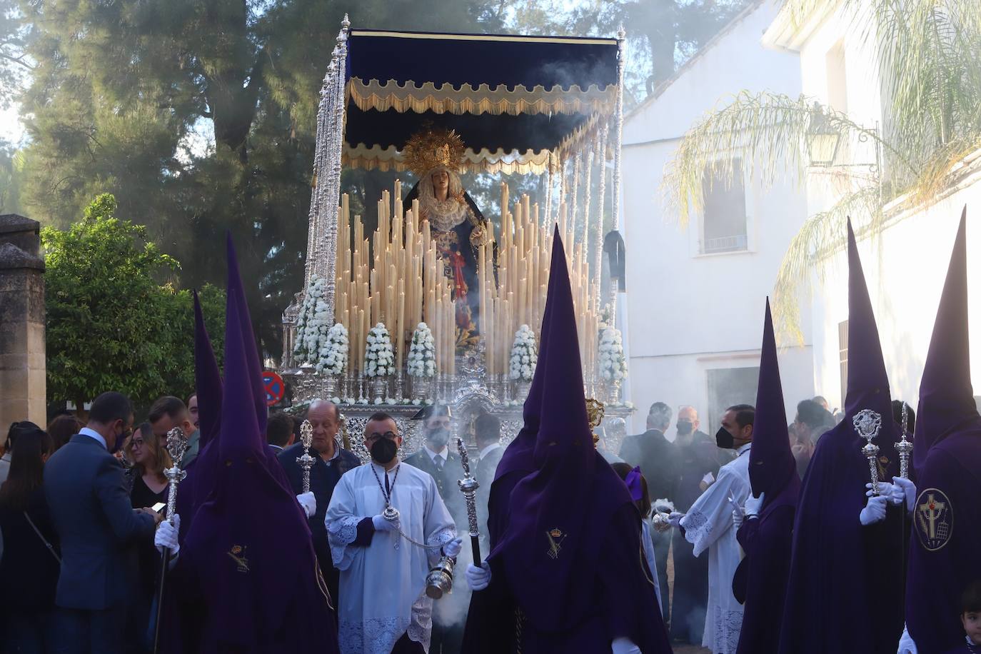 Miércoles Santo | La bella salida del Calvario de Córdoba, en imágenes