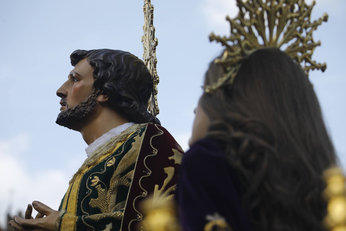 Jueves Santo | La popular procesión del Cristo de Gracia de Córdoba, en imágenes