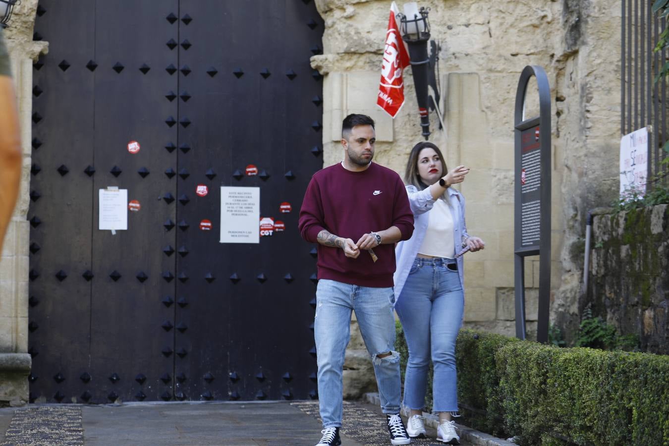 Los museos municipal de Córdoba cerrados por huelga, en imágenes