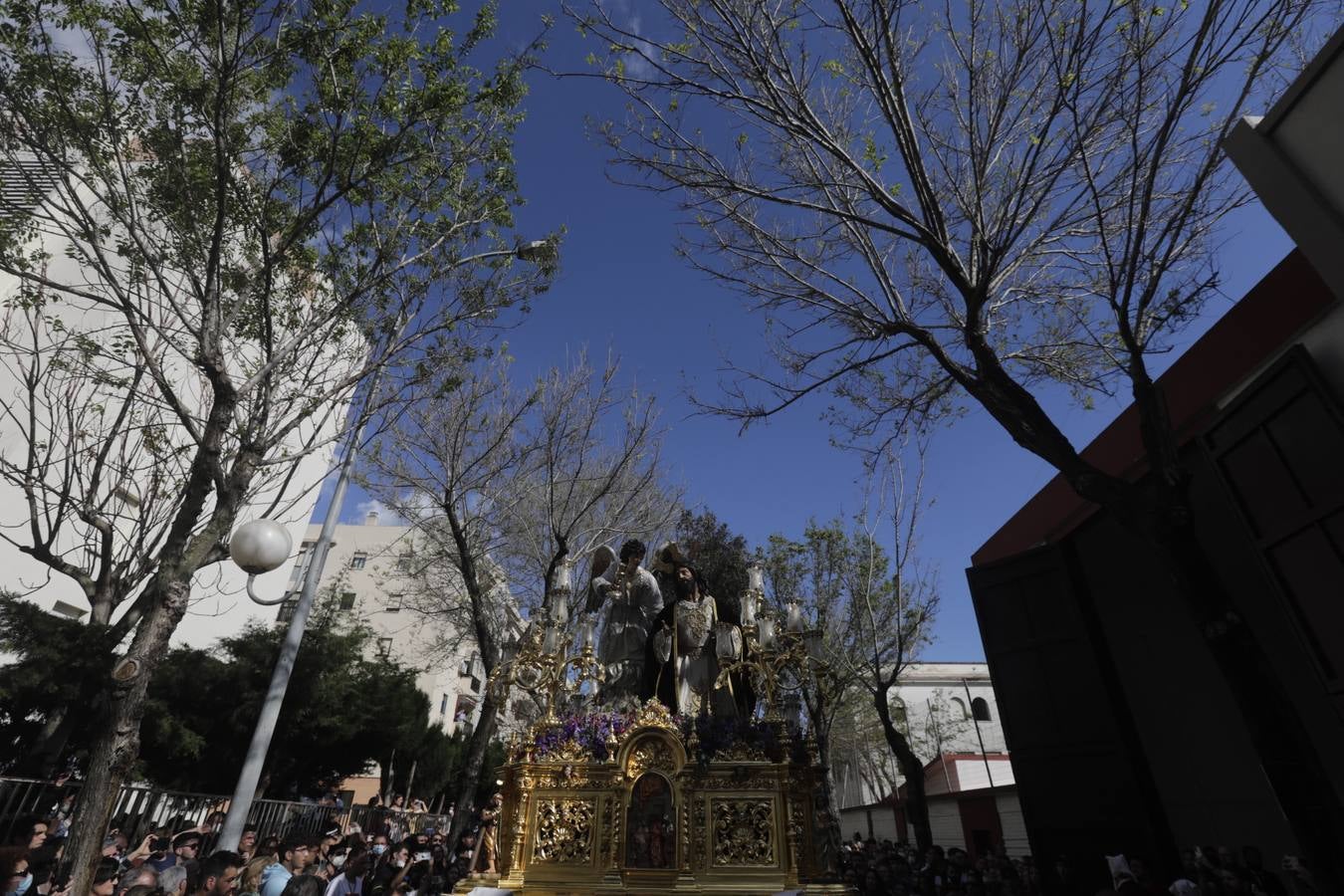 Fotos: El Huerto, el Jueves Santo en la Semana Santa de Cádiz 2022