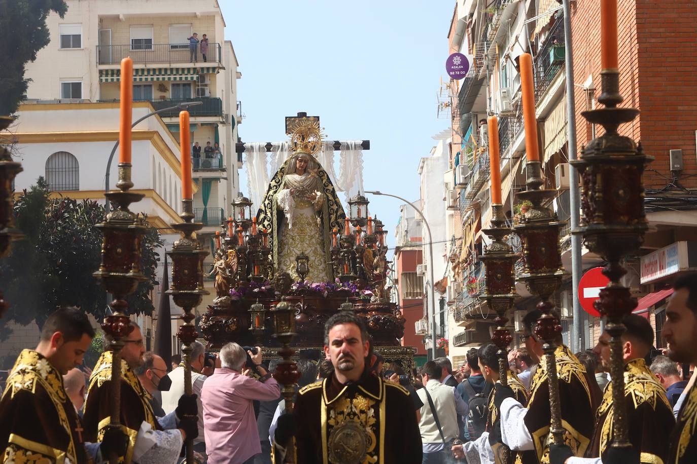 Viernes Santo | La vibrante procesión de la Soledad de Córdoba, en imágenes