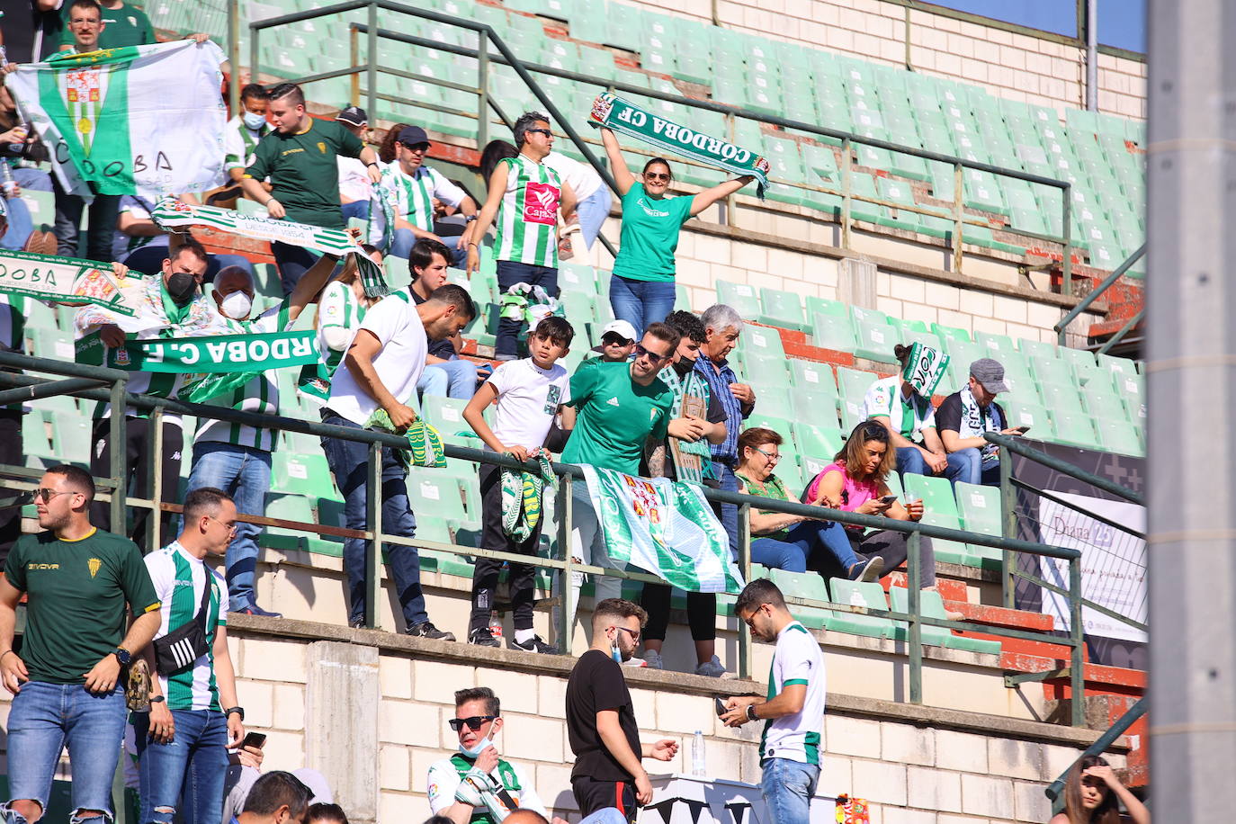 Así lo han vivido los mil cordobesistas del AD Mérida - Córdoba CF