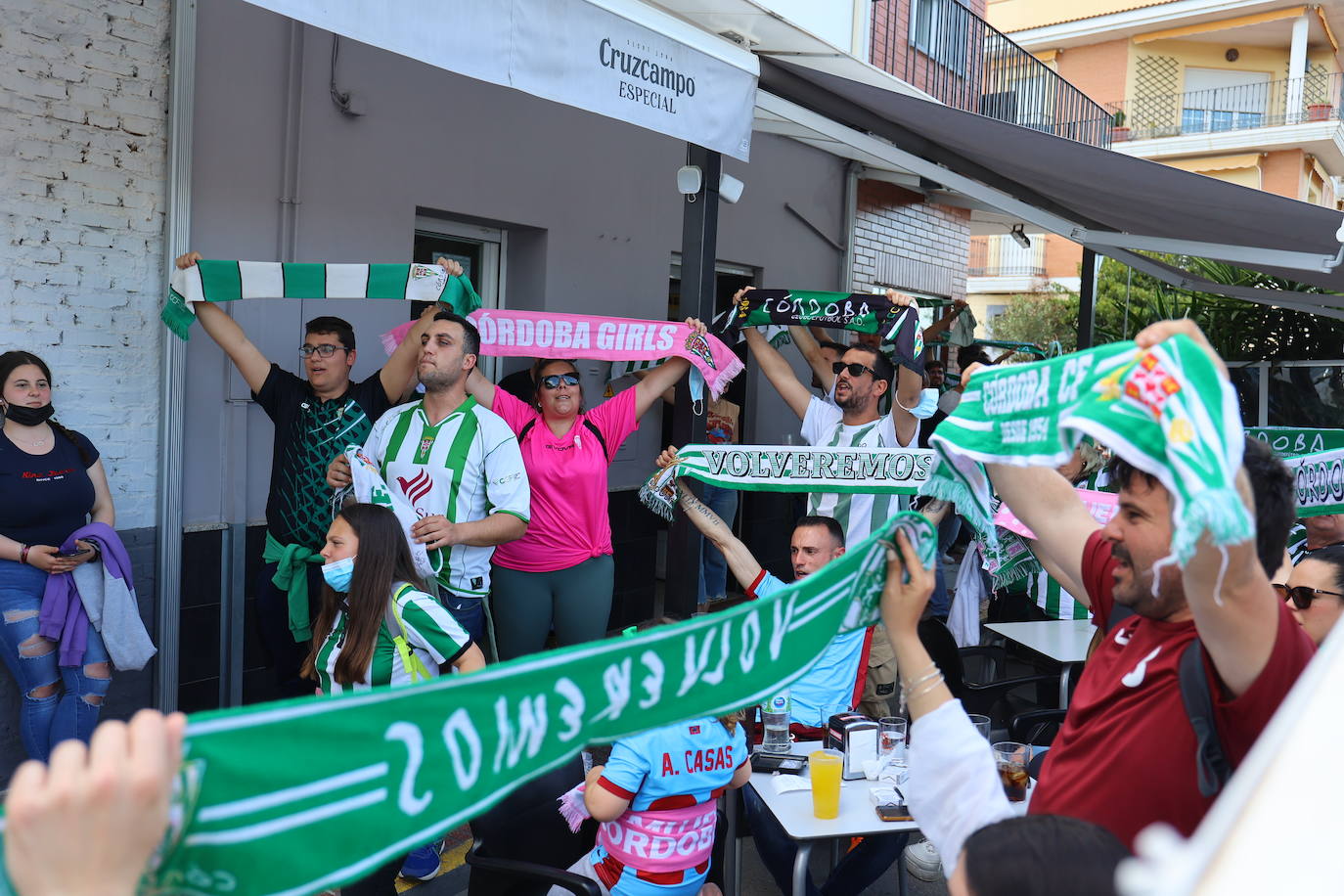 Así lo han vivido los mil cordobesistas del AD Mérida - Córdoba CF