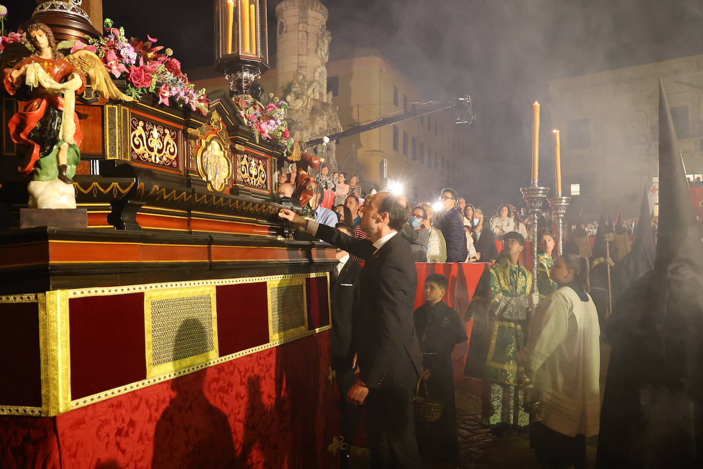 En imágenes, el histórico estreno de la Conversión en la carrera oficial de la Semana Santa de Córdoba