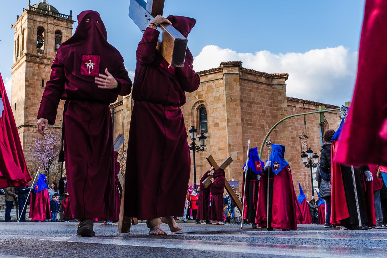 Jueves Santo. Procesión de Las Caídas de Jesús en Soria