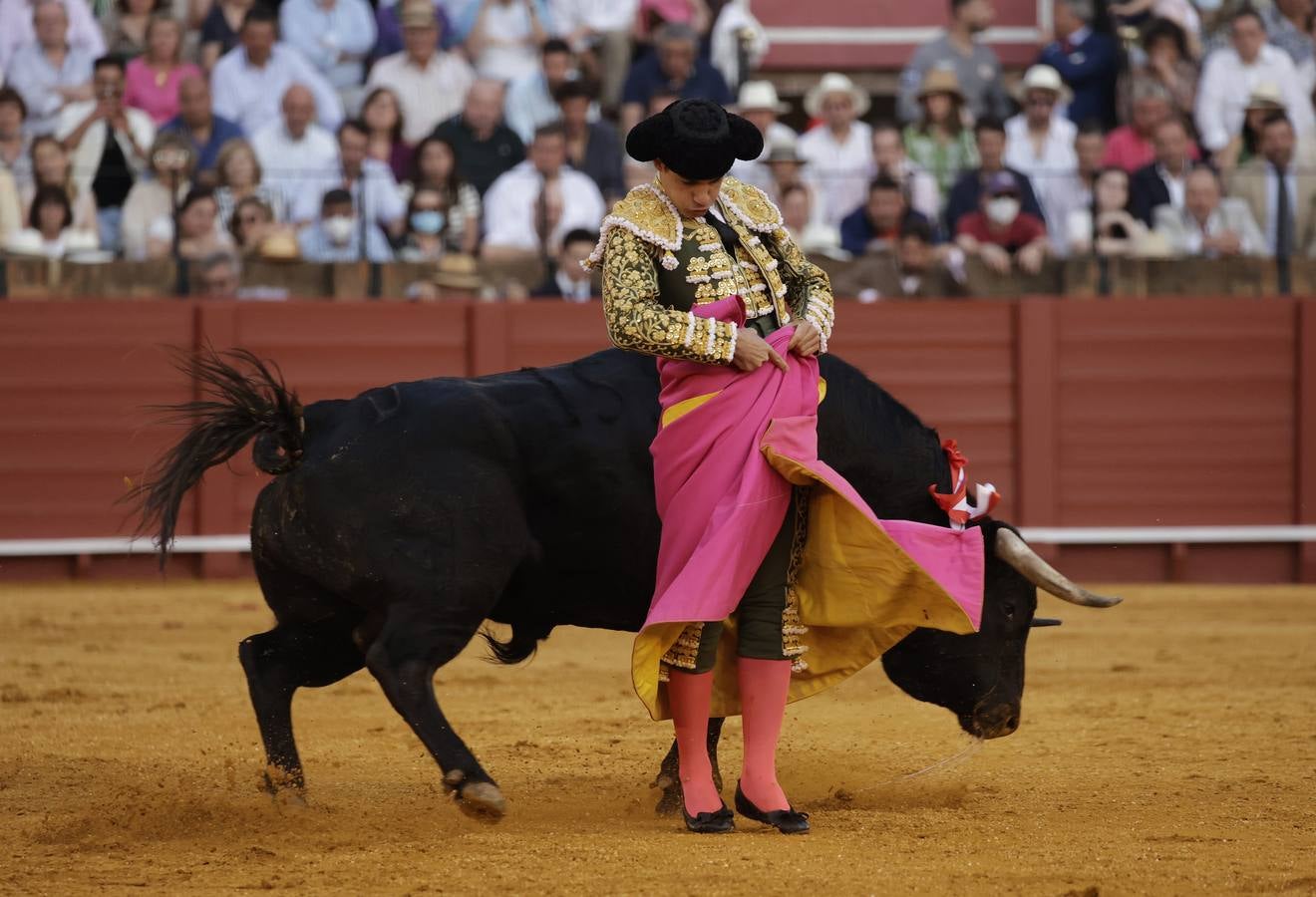 Corrida del Domingo de Resurrección en Sevilla con Morante de la Puebla, Juan Ortega y Pablo Aguado. JUAN FLORES