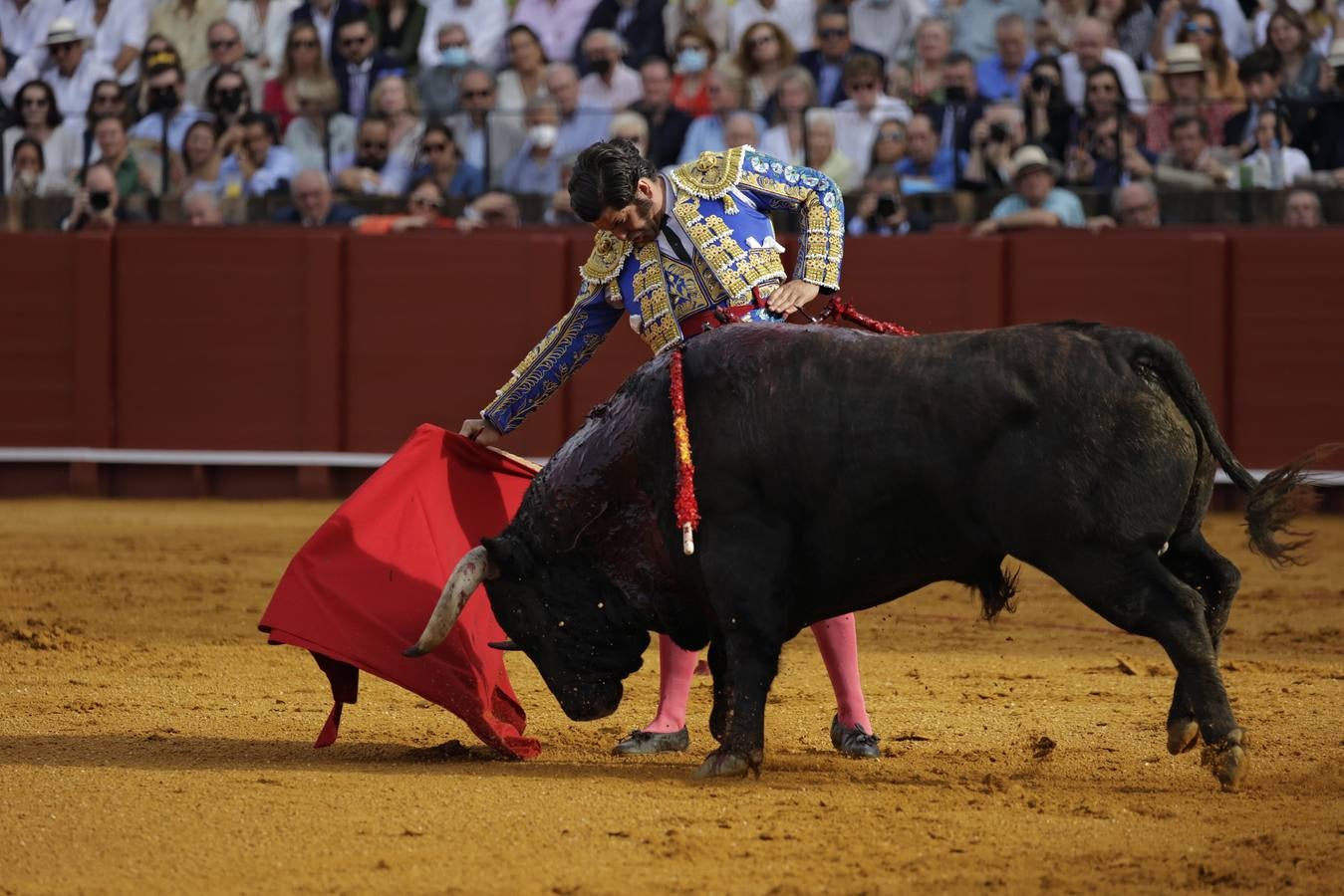 Corrida del Domingo de Resurrección en Sevilla con Morante de la Puebla, Juan Ortega y Pablo Aguado. JUAN FLORES