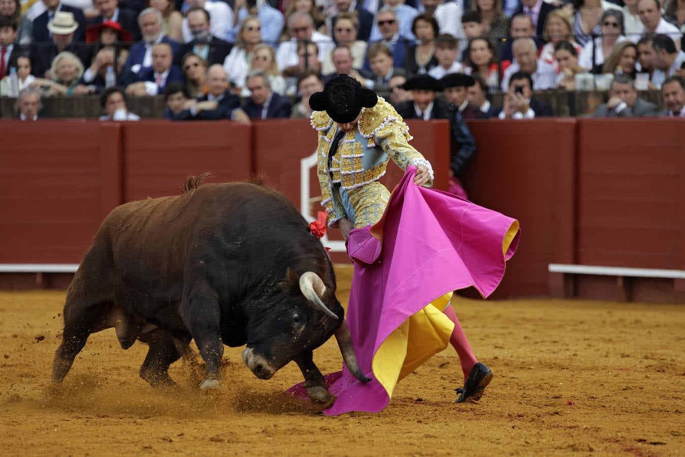 Corrida del Domingo de Resurrección en Sevilla con Morante de la Puebla, Juan Ortega y Pablo Aguado. JUAN FLORES