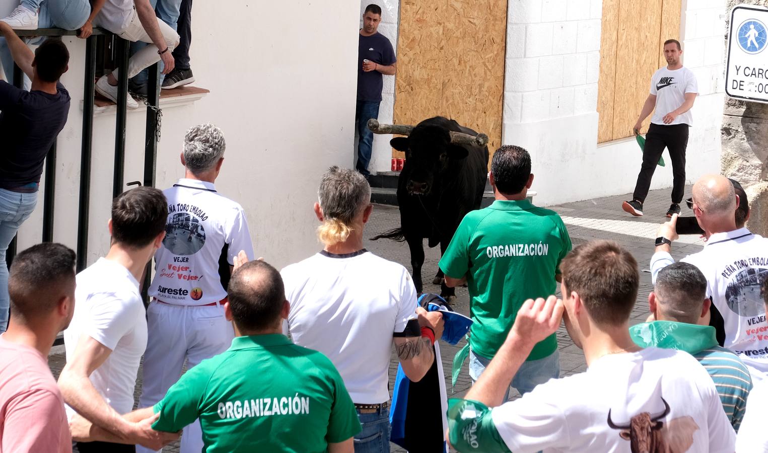 Fotos: Así ha sido la fiesta del Toro Embolao en Vejer