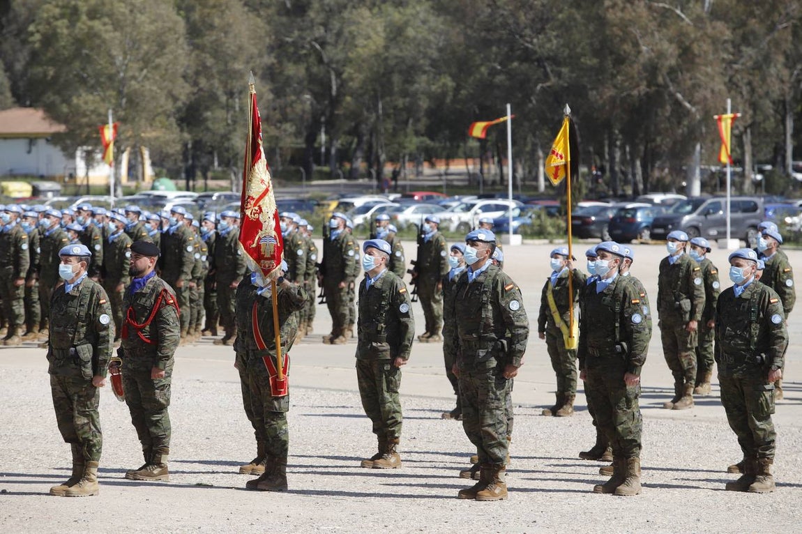 La emocionante despedida de la Bri X de Cerro Muriano en su misión a Líbano, en imágenes
