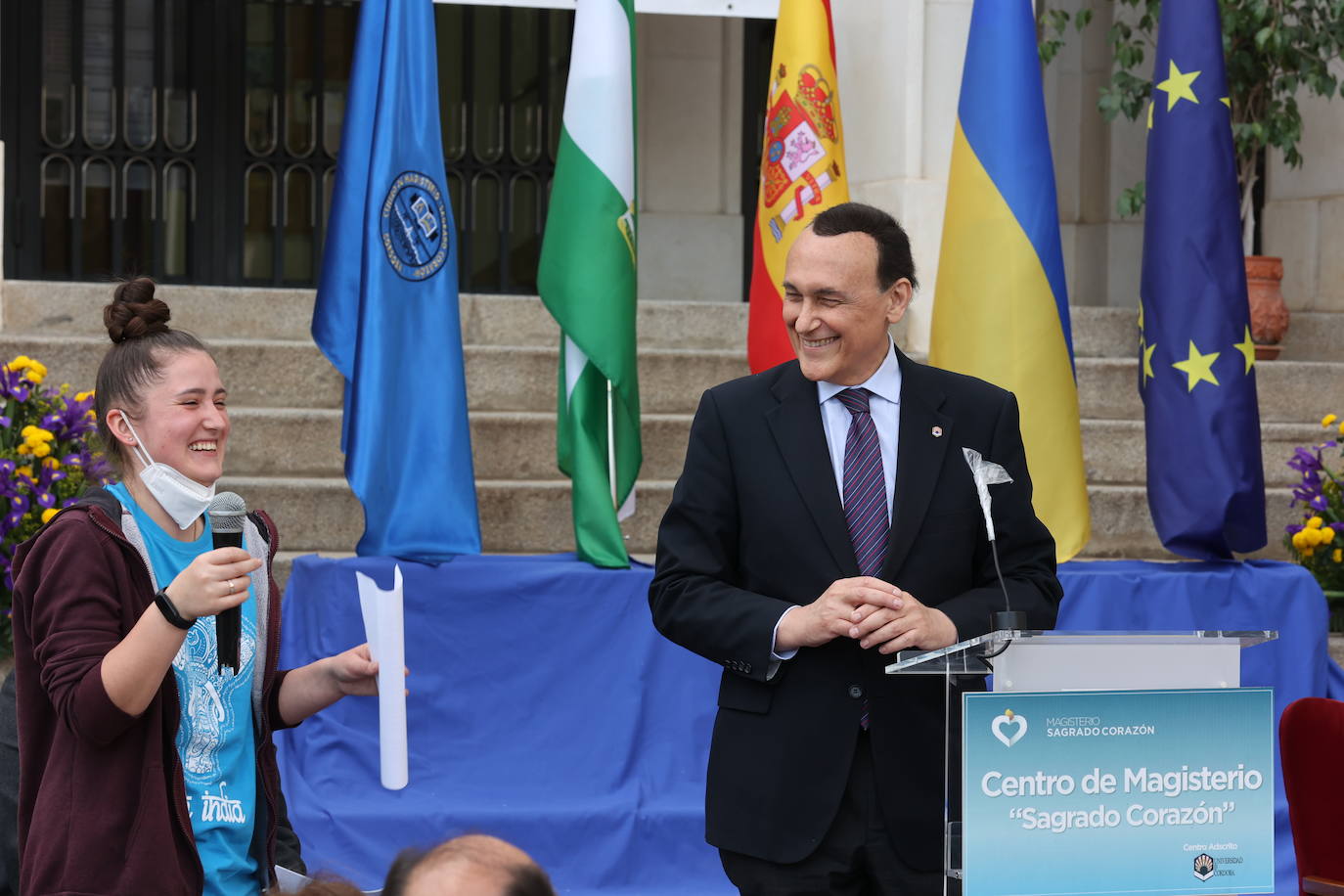 En imágenes, el proyecto de apoyo educativo a familias de Ucrania de Sagrado Corazón en Córdoba