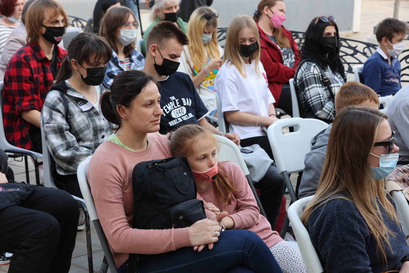 En imágenes, el proyecto de apoyo educativo a familias de Ucrania de Sagrado Corazón en Córdoba