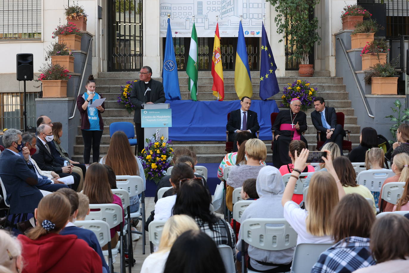 En imágenes, el proyecto de apoyo educativo a familias de Ucrania de Sagrado Corazón en Córdoba