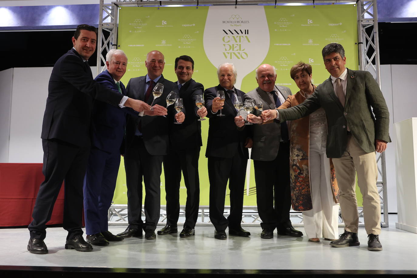 La inauguración oficial de la Cata del Vino en Córdoba, en imágenes