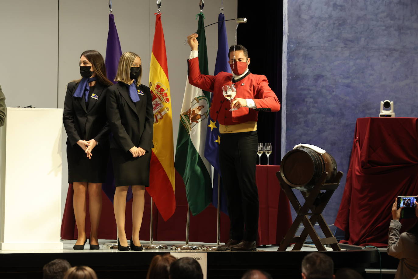 La inauguración oficial de la Cata del Vino en Córdoba, en imágenes