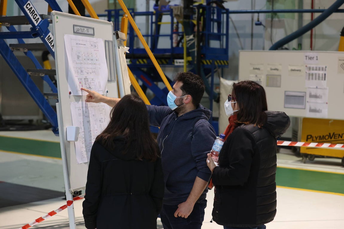 El trabajo en Hitachi, la antigua ABB en Córdoba, en imágenes