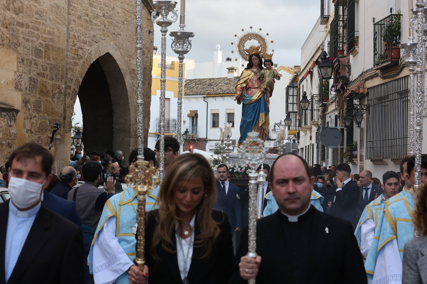 El regreso de María Auxiliadora a su santuario de Córdoba, en imágenes