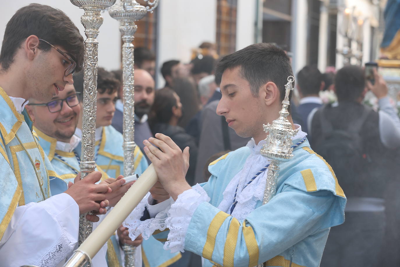 El regreso de María Auxiliadora a su santuario de Córdoba, en imágenes