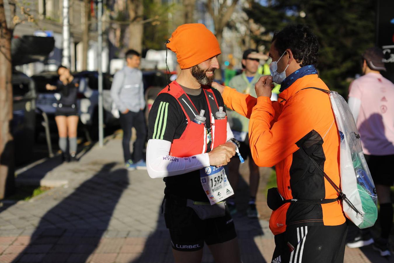 Superación, sudor y lágrimas: las mejores imágenes del maratón de Madrid 2022