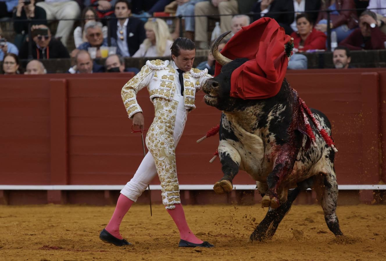 Lama de Góngora, en un momento de su faena. JUAN FLORES