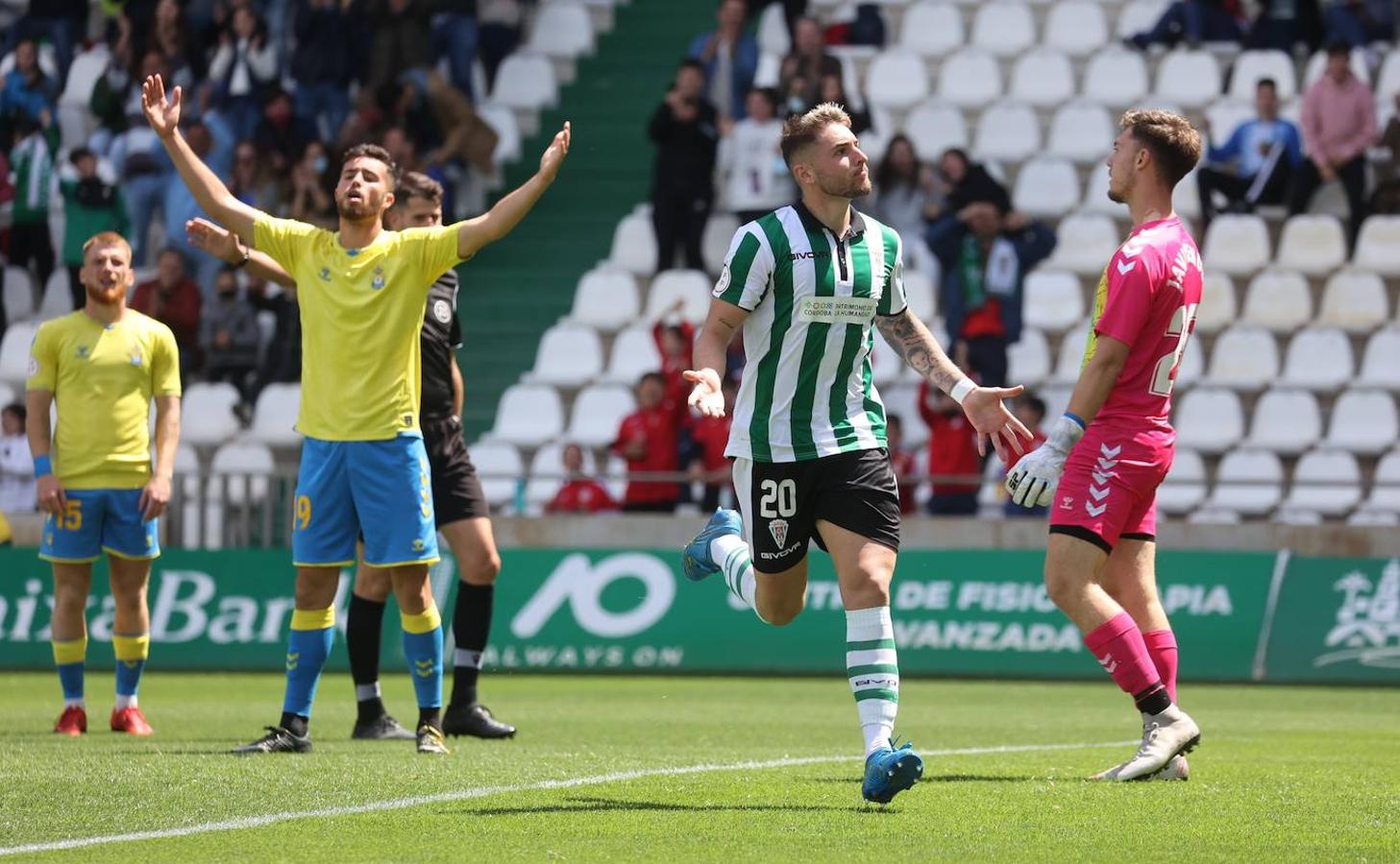 Las mejores jugadas del Córdoba CF-Las Palmas, en imágenes