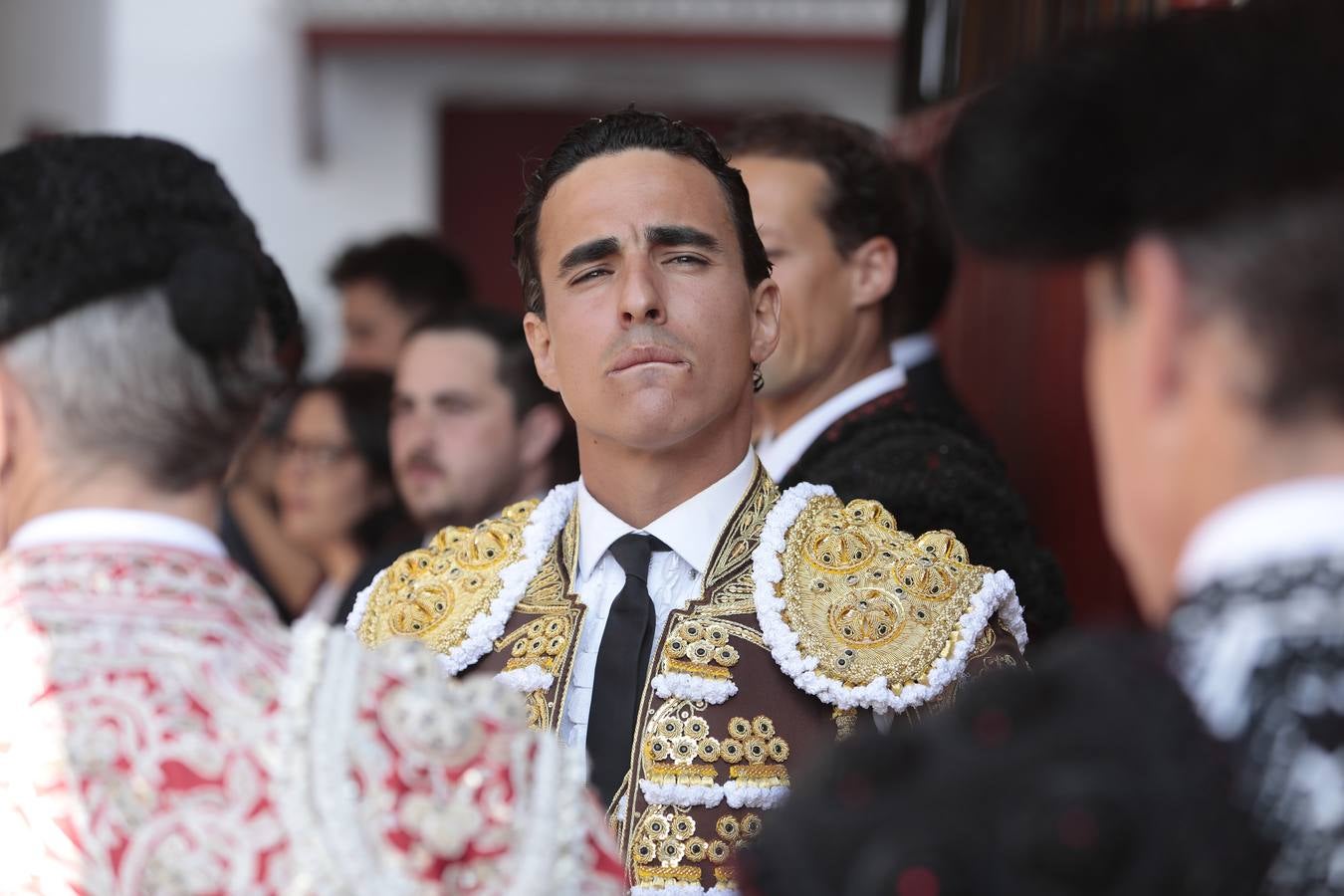 Primera corrida del ciclo continuado de 2022 en la plaza de toros de Sevilla. RAÚL DOBLADO